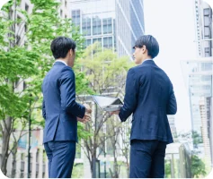 仕事の様子